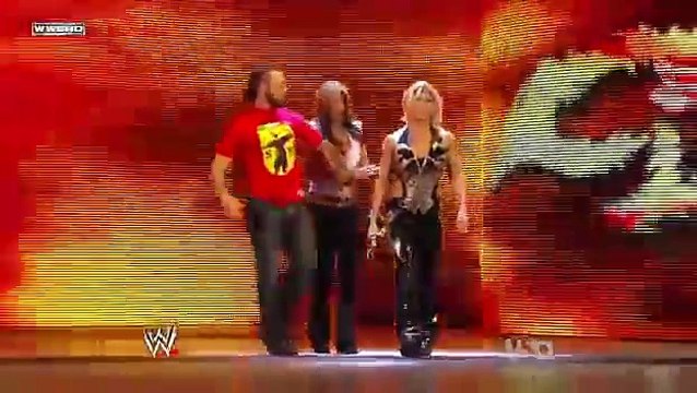 WWE RAW 020209 Candice Michelle vs. Beth Phoenix (Candice's Last Match)