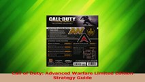 PDF Download  Call of Duty Advanced Warfare Limited Edition Strategy Guide PDF Full Ebook