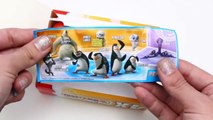 Kinder Surprise Eggs Penguins of Madagascar Opening Kinder Surprise Egg Mystery Chocolate
