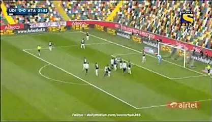 Cyril Thereau Fantastic Goal HD - Udinese 1-0 Atalanta - 06-01-2016