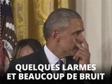 L'Amérique s'émeut des larmes de Barack Obama