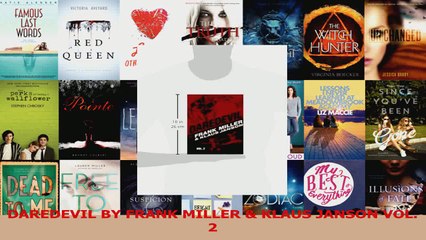 PDF Download  DAREDEVIL BY FRANK MILLER  KLAUS JANSON VOL 2 Read Online