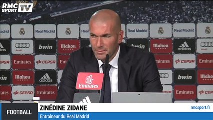 Real Madrid : quand Zidane se trompe sur le nom d'un joueur