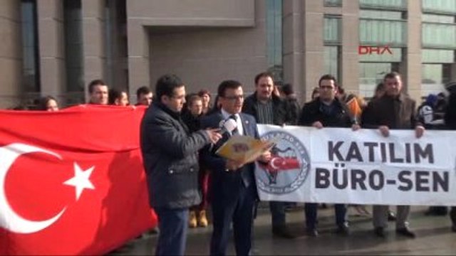 Adliye Çalışanlarından Adliye'de Adalet İstiyoruz Eylemi