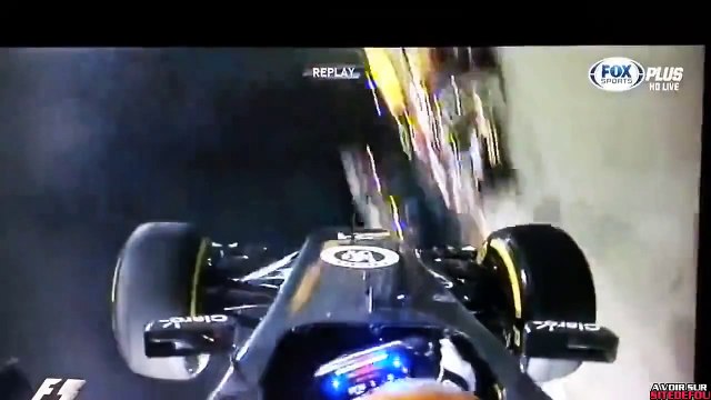 F1 l'impressionnant crash de Gutierrez à Bahreïn