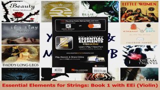 PDF Download  Essential Elements for Strings Book 1 with EEi Violin Download Online