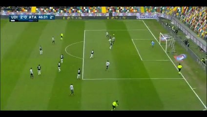 Stipe Perica Goal - Udinese 2-0 Atalanta - 06-01-2016
