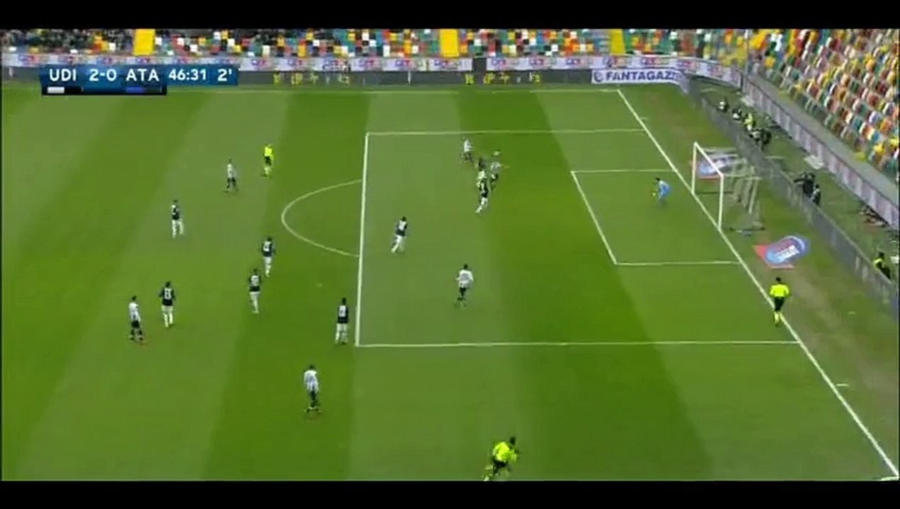 Stipe Perica Goal - Udinese 2-0 Atalanta - 06-01-2016