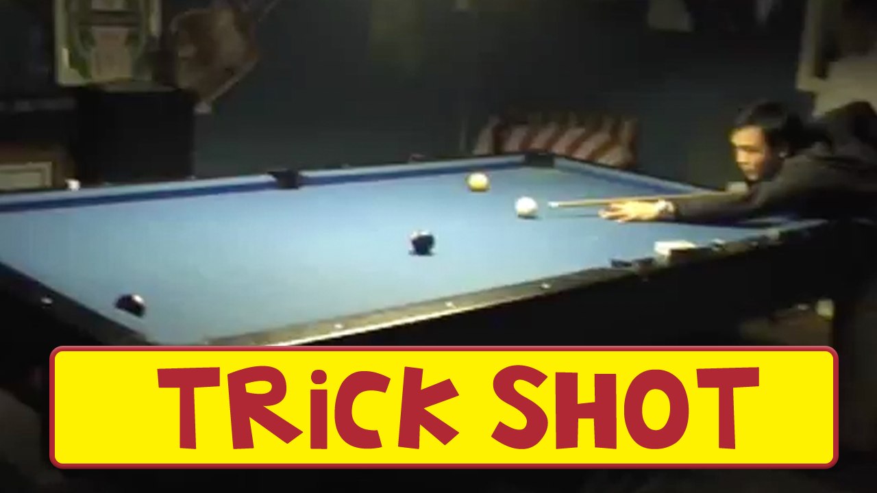 Unbelievable Pool Trick Shot