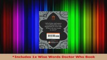 PDF Download  The Official Quotable Doctor Who Wise Words From Across Space and Time Download Online