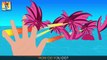 Finger Family Rhymes Dragon Cartoons for Children - Kraken Finger Family Nursery Rhymes