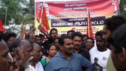 திருநின்றவூர்-மழை நின்றும் வடியாத வெள்ளம்-சீமான் ஆர்ப்பாட்டம் _ Tiruninravur flood -Seeman Protest