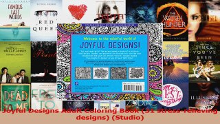 PDF Download  Joyful Designs Adult Coloring Book 31 stressrelieving designs Studio PDF Online