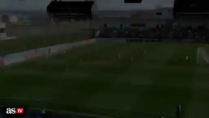 Cristiano Ronaldo Incredible goal at Zinedine Zidane first open training 05.01.2016