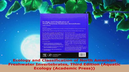 Download  Ecology and Classification of North American Freshwater Invertebrates Third Edition PDF Online