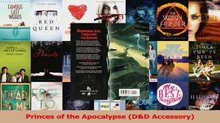 PDF Download  Princes of the Apocalypse DD Accessory Download Full Ebook