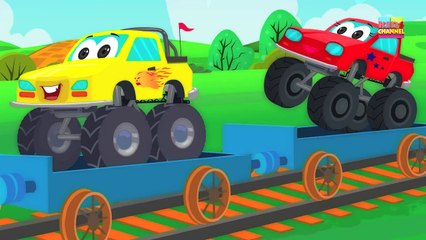 Halloween night - Scary Rhyme - Funny Scary Halloween Video - Cars Rhymes and Song