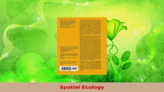 PDF Download  Spatial Ecology PDF Full Ebook