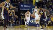 Steph Curry Puts Derrick Favors in the Blender