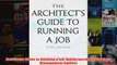 Architects Guide to Running a Job Butterworth Architecture Management Guides