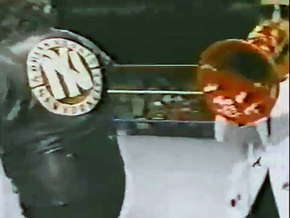 Adrian Adonis in action   Championship Wrestling Sept 28th, 1985