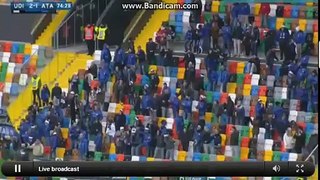D'Alessandro M Goal  | Udinese	2-1	Atalanta | Serie A | 06.01.2016