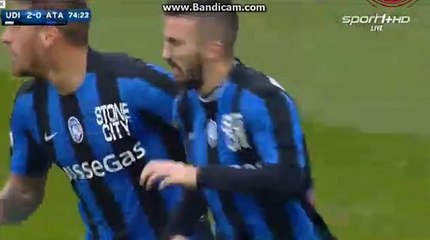 GOOAL  Marco D'Alessandro  2_1 _ Udinese vs Atalanta Bergamo (Serie A) 06.01.2016 HD