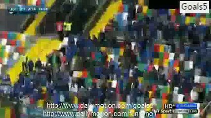 Marco D'Alessandro Goal Udinese 2 - 1 Atalanta Serie A 6-1-2016