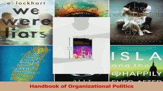 PDF Download  Handbook of Organizational Politics PDF Full Ebook