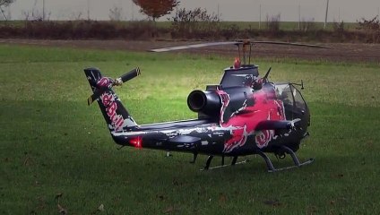 Worlds largest RC Heli - Red Bull Cobra (hobby class turbine, Josef Schmirl)  Great Things