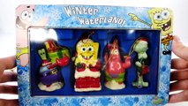 Spongebob Squarepants Christmas Ornaments Play Doh Surprise Egg Kinder Joy Toys Playdough
