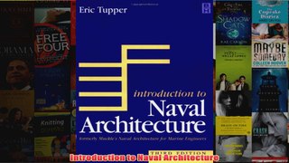 Introduction to Naval Architecture