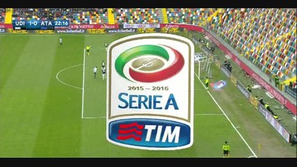 All Goals - Udinese 2-1 Atalanta - 06-01-2016