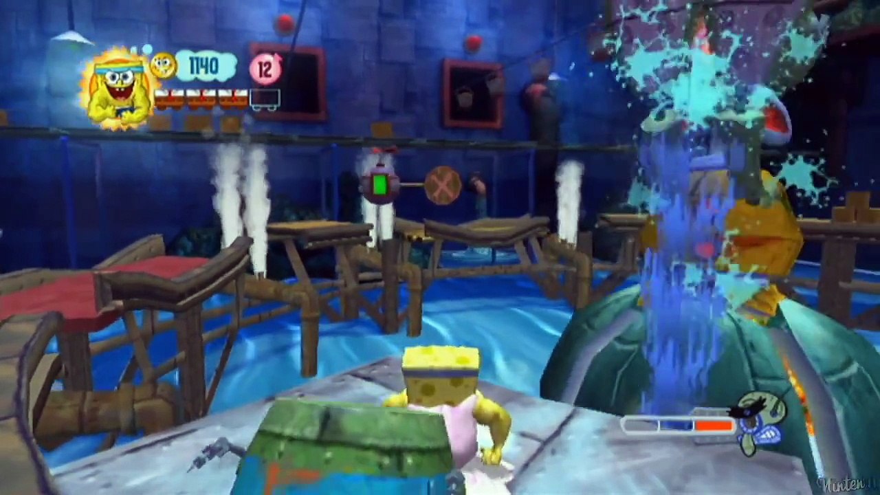 Spongebob Squarepants Truth or Square All Bosses - Dailymotion Video