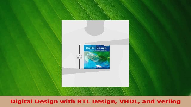 PDF Download Digital Design with RTL Design VHDL and Verilog Read Full Ebook