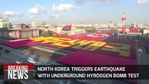 BREAKING- NORTH KOREA DETONATES HYDROGEN BOMB TRIGGERS EARTHQUAKE