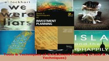 PDF Download  Tools  Techniques of Investment Planning Tools  Techniques Read Full Ebook