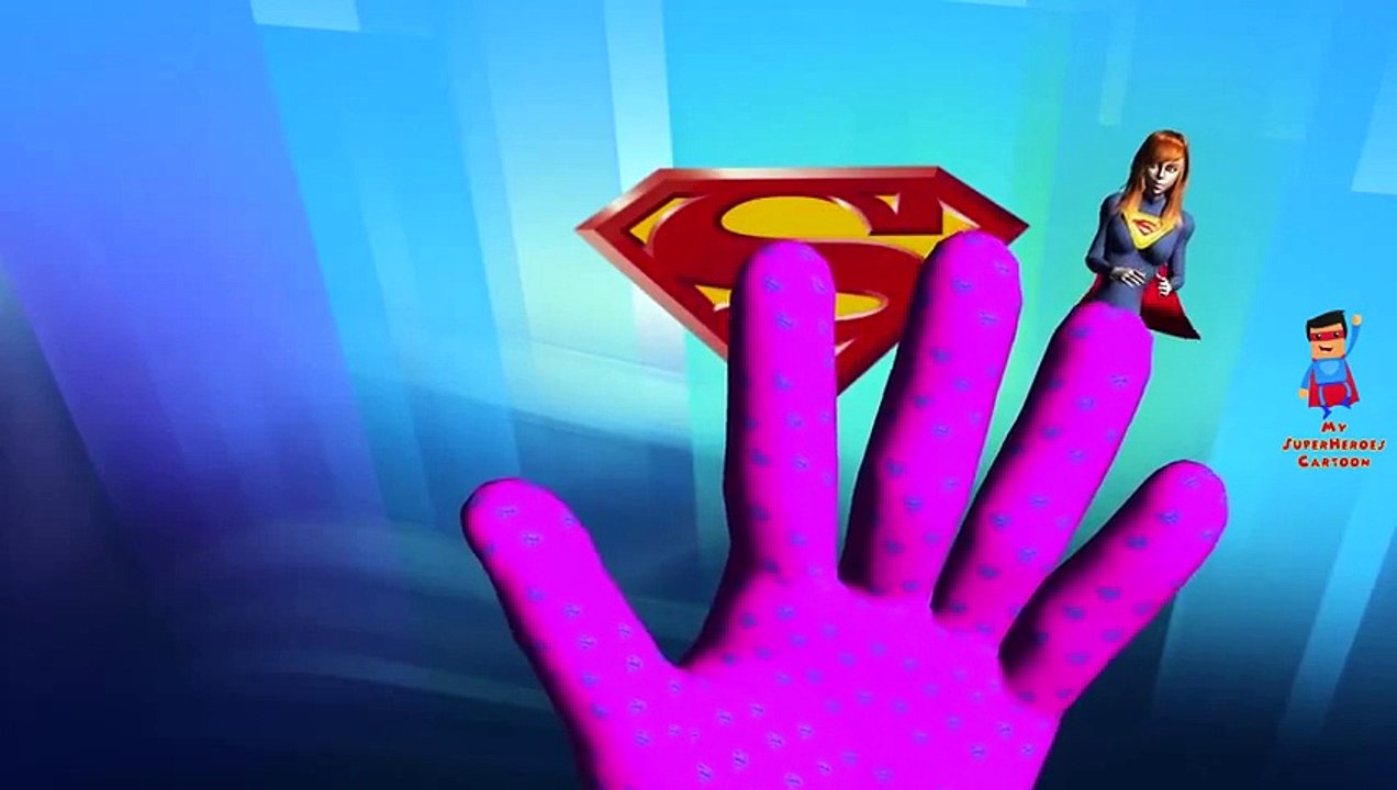 Batman Cartoon Songs Nursery Rhymes Collections | Daddy Finger Family Children Nursery Rhy