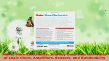 Read  Make More Electronics Journey Deep Into the World of Logic Chips Amplifiers Sensors and Ebook Free