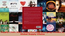 PDF Download  Supply Chain Risk Understanding Emerging Threats to Global Supply Chains Download Online