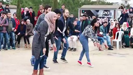 Palestine Students Beautiful Dance in Palestine