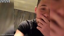 Brooklyn Beckham Is Embarrassed By His Dad As He Celebrates One Million Instagram Follower