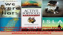 PDF Download  Active Portfolio Management A Quantitative Approach for Producing Superior Returns and Read Full Ebook