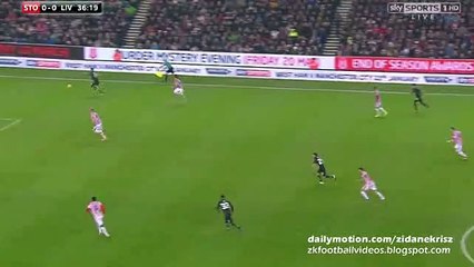 0-1 Jordon Ibe - Stoke City v. Liverpool - Capital One Cup 05.01.2016