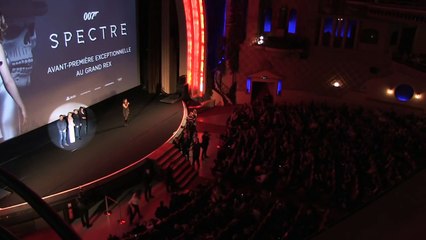 SPECTRE Paris Premiere Presentation - Daniel Craig, Lea Seydoux, Monica Bellucci, Christop
