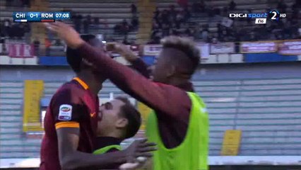 Umar S. Goal - Chievo 0-1 Roma - 06-01-2016