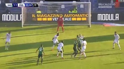 Gregoire Defrel Goal - Sassuolo 1 - 1	Frosinone - 06/01/2016