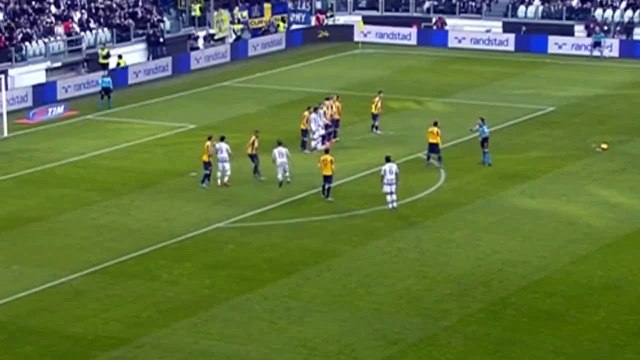 Paulo Dybala Fantastic Goal - Juventus vs Hellas Verona 1-0 (Serie A 2015)