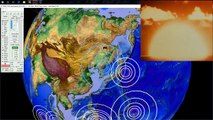 1/05/2016 -- North Korea HYDROGEN BOMB blast creates Man Made M5.2 Earthquake