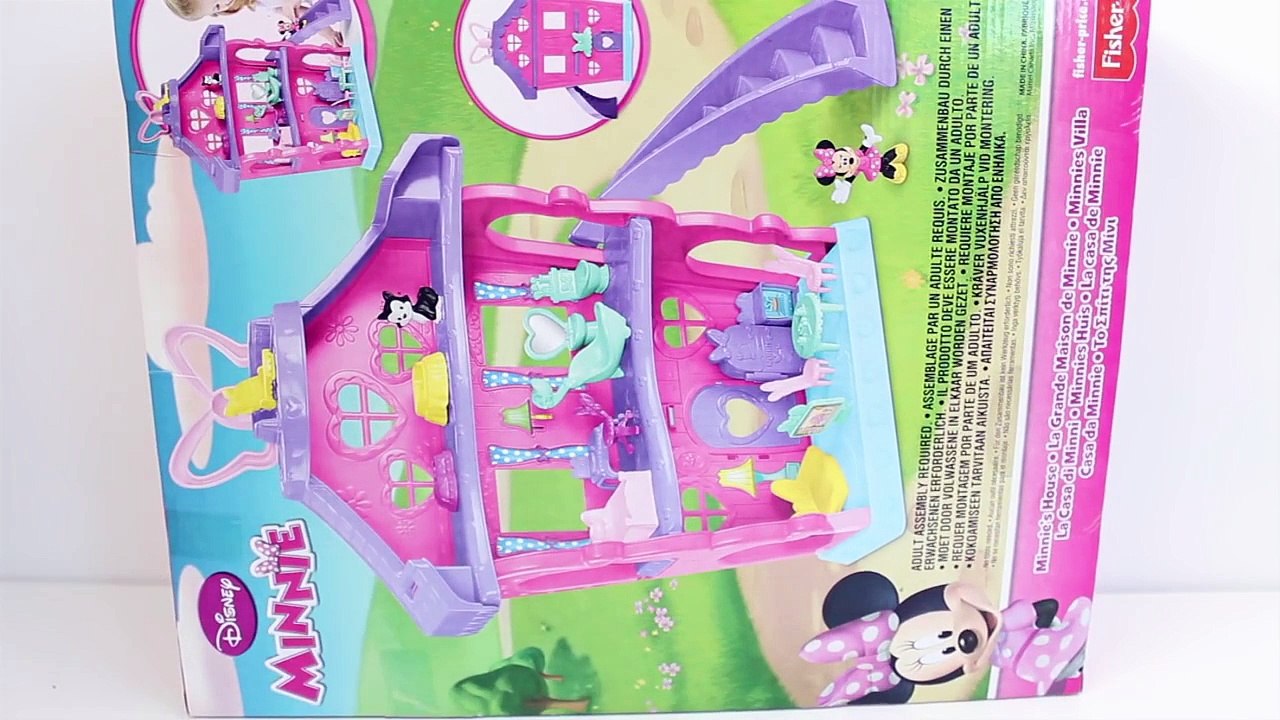 Minnie la Maison de La Casa de Minnie Mouse Минни Маус игрушки